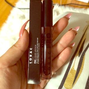 Lorac Pro liquid lipstick in Black cherry 🍒